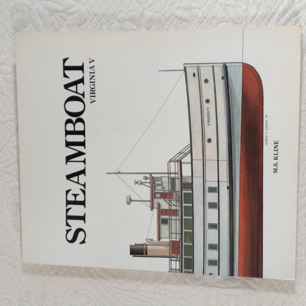 Steamboat Virginia V by M.S. Kline 1985